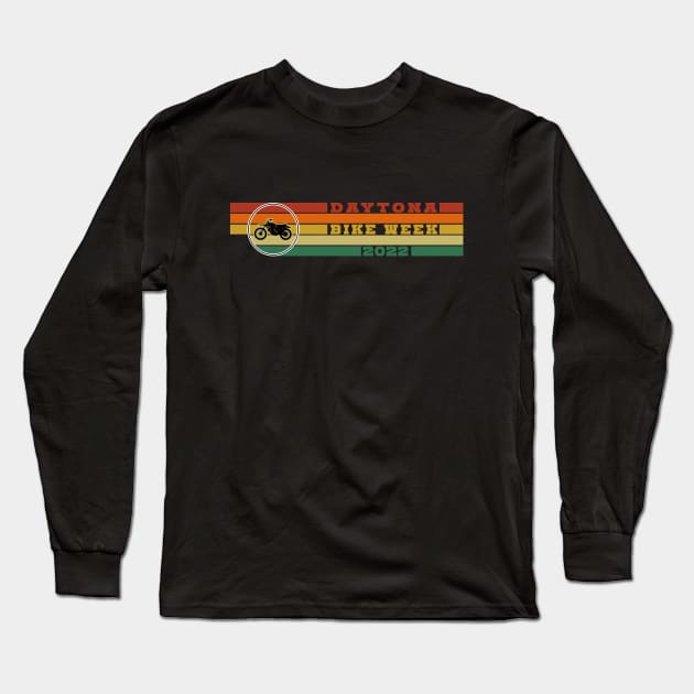 Daytona bike week 2022 Long Sleeve T-Shirt by DisenyosDeMike